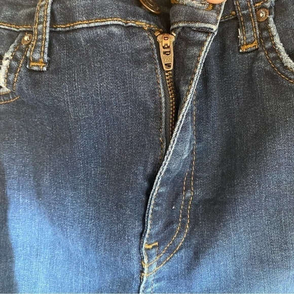 Free People Skinny Jeans 61855-16515125 Distressed Knees Womens Size 29 Stretch - Picture 9 of 16